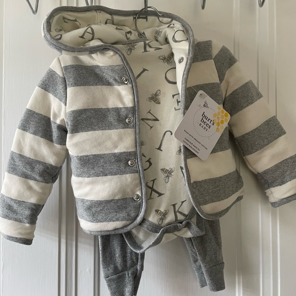 Burt's Bees “A-Bee-C” Jacket and Matching Set